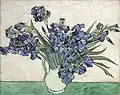 Vincent van Gogh: Vase mit Schwertlilien Metropolitan Museum of Art, New York