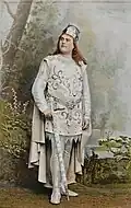 Van Dyck als Lohengrin, 1895