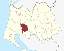 Lage des Janderup Sogn in der Varde Kommune