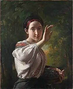 Mädchen mit Zwetschgen (1848)