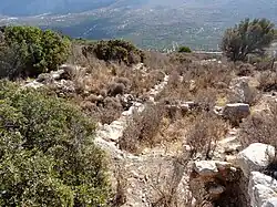 Östliche Siedlungsreste