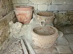 Weinpresse von Vathypetro (Kreta)