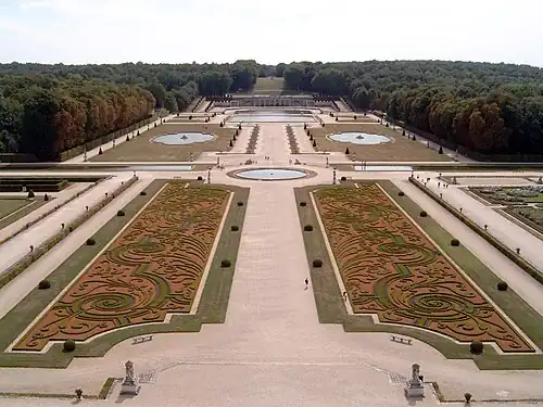 Schlossgarten Vaux-le-Vicomte