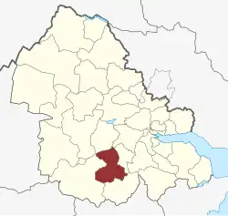 Lage des Ødsted Sogn in der Vejle Kommune