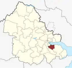 Lage des Vinding Sogn in der Vejle Kommune