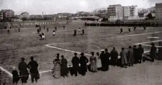 Das Velodromo Umberto I im Jahr 1906.