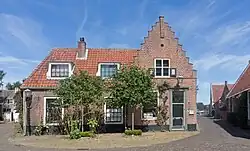 Velsen, denkmalgeschütztes Haus an der Torenstraat