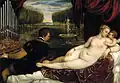 Tizian: Venus mit Amor und Musik (etwa 1555)[11]