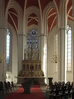 Dom zu Verden, hoch­go­tisch, 1290–1306, ohne Kapellen­kranz