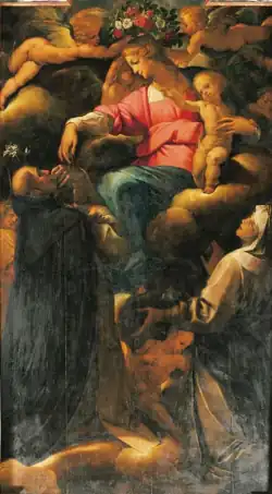 Pier Francesco Morazzone, Rosenkranzmadonna (1617).