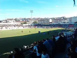 Spiel zwischen Veria FC und PAOK Saloniki im September 2013
