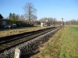 Ehem. TWE-Haltepunkt Niedick zwischen Versmold und Harsewinkel