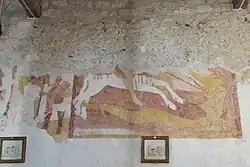 Heiliger Georg, der den Drachen besiegt