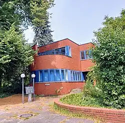 Verwaltungsgebäude des Friedhofs St. Johannis und Heiland, Nordufer 31 (1970)