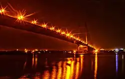 Vidyasagar Setu bei Nacht