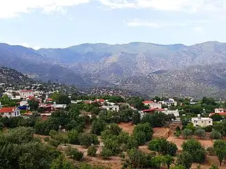 Blick auf Mathikoloni