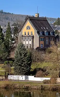 Villa Huesgen, Moselseite