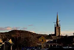 Vinegar Hill, von Enniscorthy aus gesehen