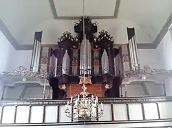 Orgel der Kirche