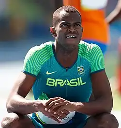 Vitor Hugo dos Santos – ausgeschieden als Siebter in 10,42 s