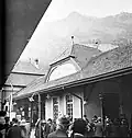 Bahnhof der Vitznau-Rigi-Bahn 1931
