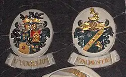 Wappen vom Epitaph des Ignatius Ferdinand von Vogelius (1740–1784) in der Liebfrauenkirche zu Worms