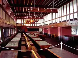 Innenansicht der Burgschänke