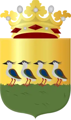 Wappen des Ortes Vogelwaarde