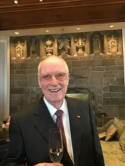 Volker Busse im Hotel Petersberg