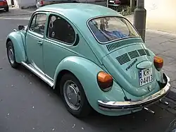VW Käfer: Motorraumklappe hinten