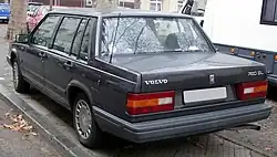 Volvo 740 Heckansicht (1989–1992)