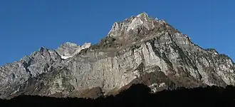 Der Vorderglärnisch und das Vrenelisgärtli links hinten