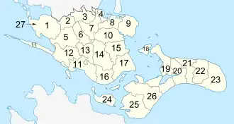 Kirchspiele der Kommune