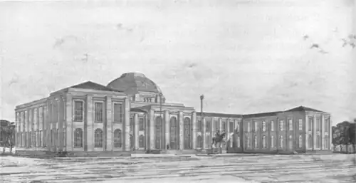 Peter Behrens: Vorentwurf für das Kaiser-Wilhelm-Volkshaus