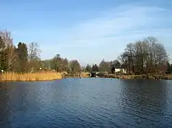 Anfang des Trödelgrabens am Voßkanal