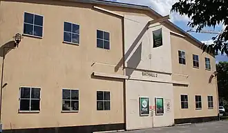 Außenansicht der Bootshalle 2 (2019)