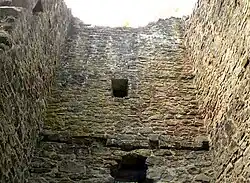 Innenbereich des Kirchturms