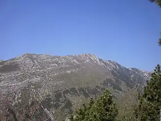 Die Höhe der Paklenica