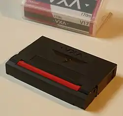 VXA Cassette V17 (170m), Ansicht von oben