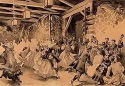 Eliza Orzeszkowa: Der Njemenfischer (Romanillustration)