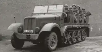 Sd.Kfz. 6 in Polen