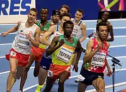 Samuel Tefera (Nr. 8) – nicht im Ziel