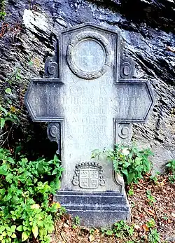 Gedenkstein Reichsgraf Wolff-Metternich (1843–1928)