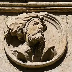 Medaillon mit Büste