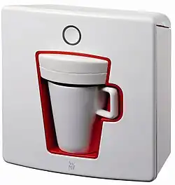 Die kleinste Kaffeepad-Maschine der Welt: die WMF 1