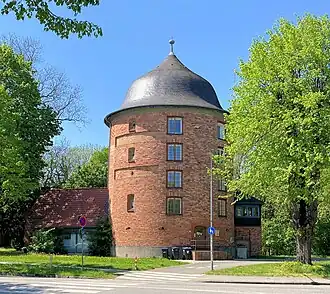 Bunker in Gestalt eines Turms des äußeren Mühlentors