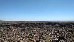 Die jordanische Al-Harrah Wüste