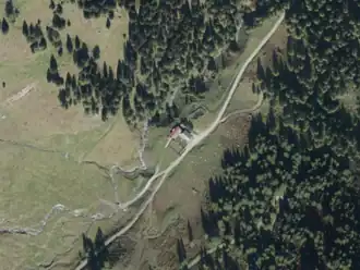 Walchalm aus der Vogelperspektive