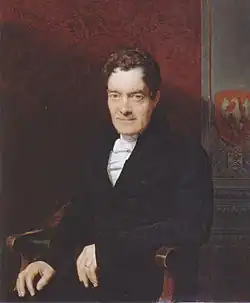 Georg Friedrich von Guaita, 1834 Porträt von Ferdinand Georg Waldmüller