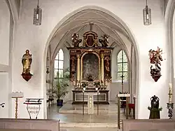 Pfarr- und Wallfahrtskirche St. Michael und Mariä Verkündigung: Innenraum